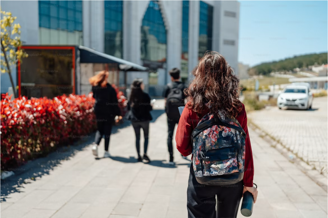 Study in UK university campus
